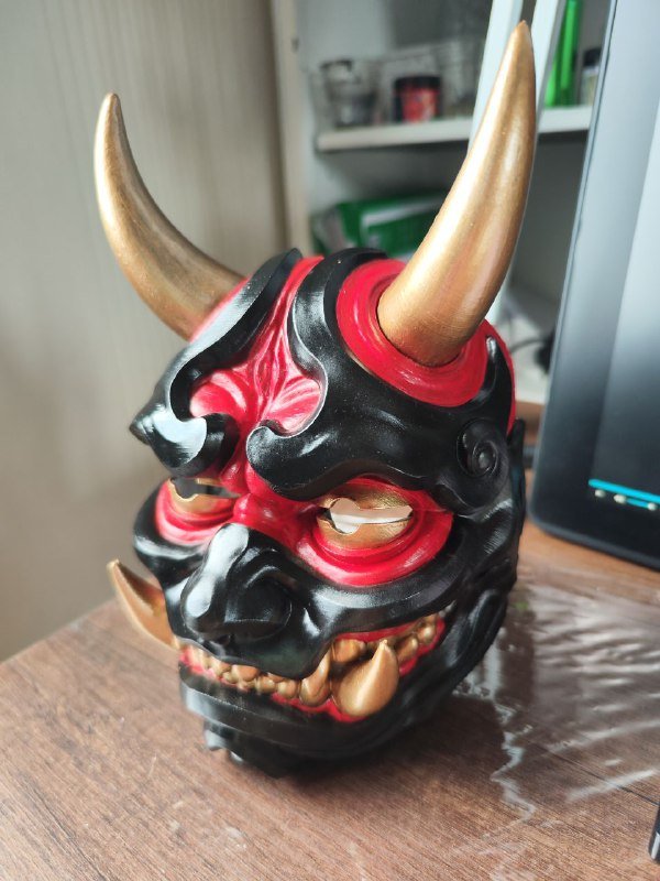 Маска для хеллоуина 8-12 лет 2