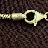 Серебряная цепочка 3