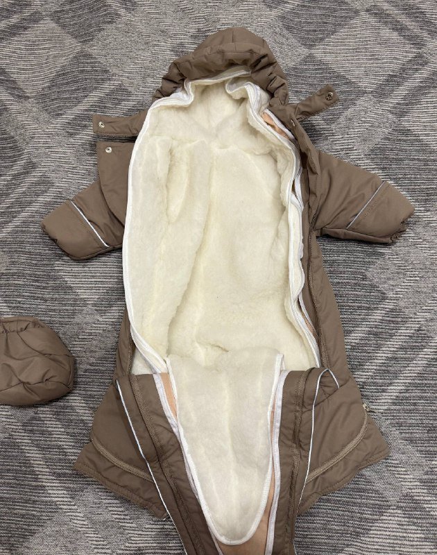 Комбинезон-трансформер детский с овчиной 6