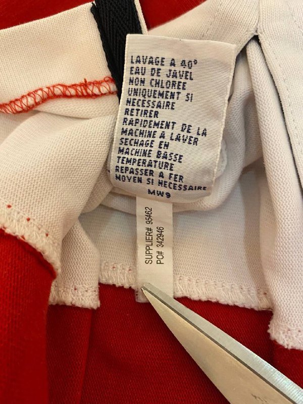 Мужская рубашка поло Italia красная 3