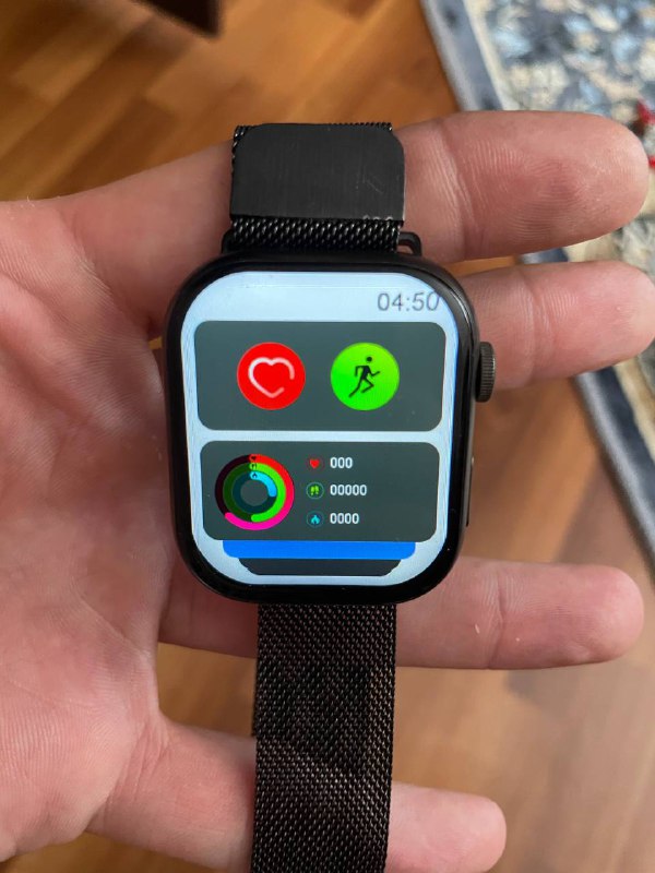 Apple Watch 9 часы с зарядным шнуром 3
