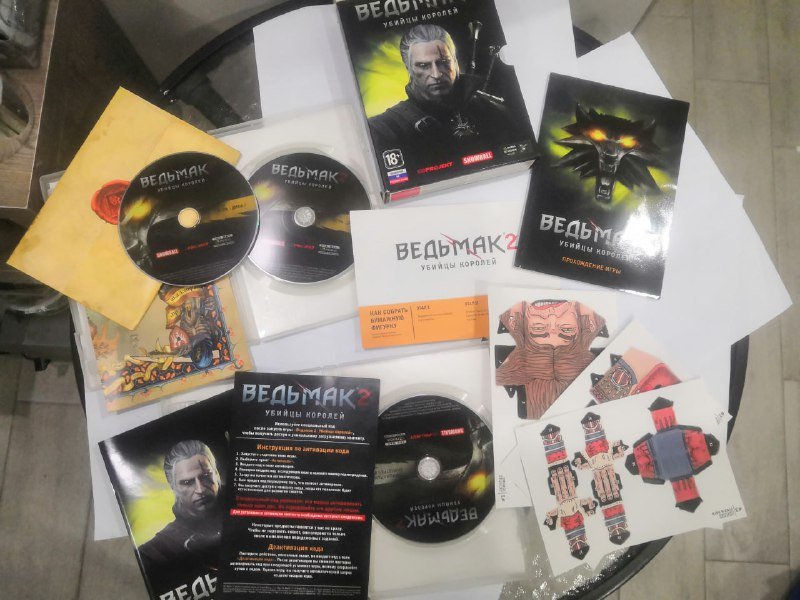 Игра Ведьмак 2 Коллекционное издание полный комплект