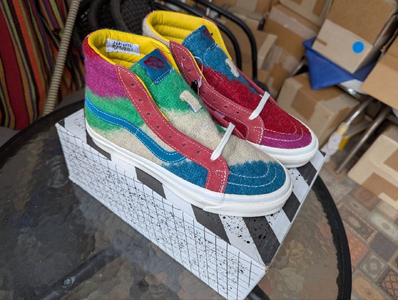 Женские кеды Vans Og Sk8-Hi Lx