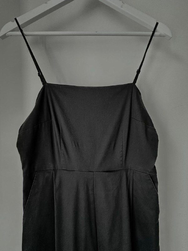 черный комбинезон monki