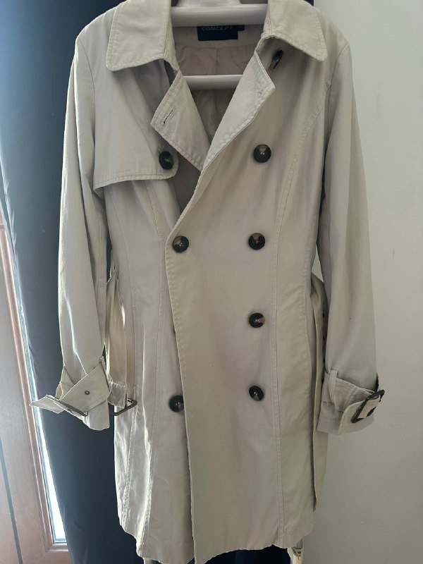 Плащ хлопковый женский