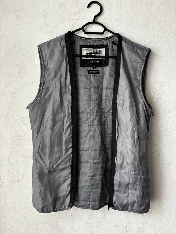 Кожаный пиджак с отстегивающейся подкладкой 3