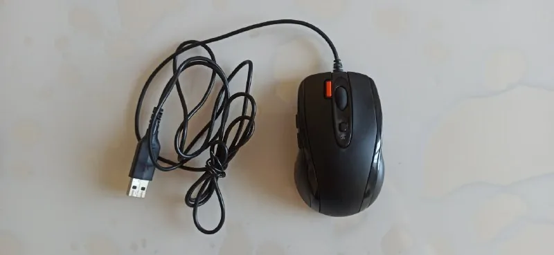 Проводная мышь A4Tech V-Track Padless N-70FX 1