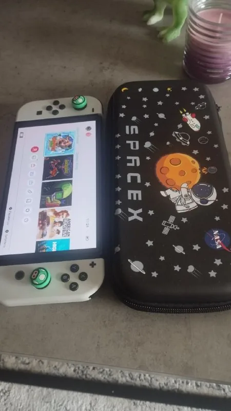Прошитый Nintendo Switch OLED с аксессуарами 1