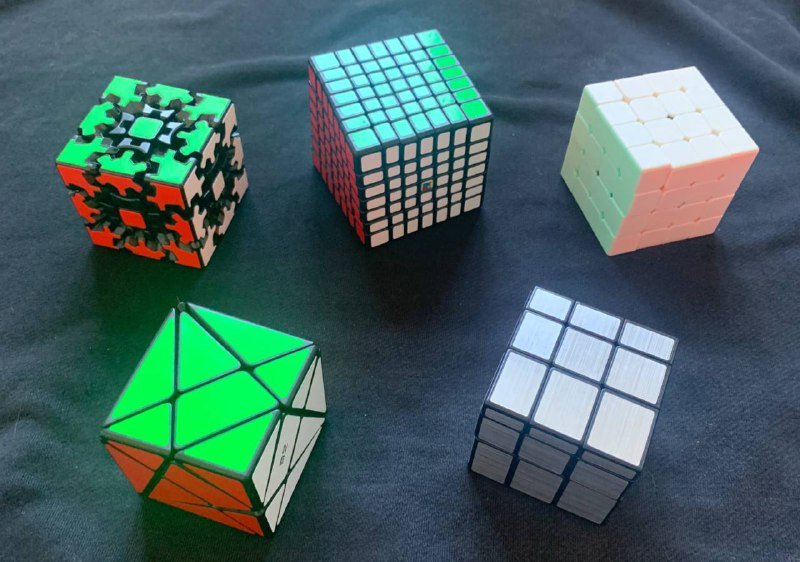 Кубик Рубика 5 штук