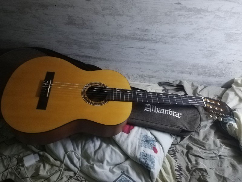 Гитара Valencia vc204, чехол Alhambra
