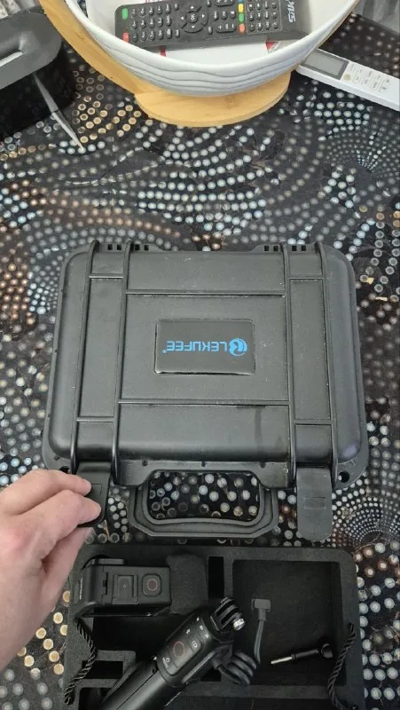 GoPro Hero 12 с модулем, микрофоном, светом и штативом 1