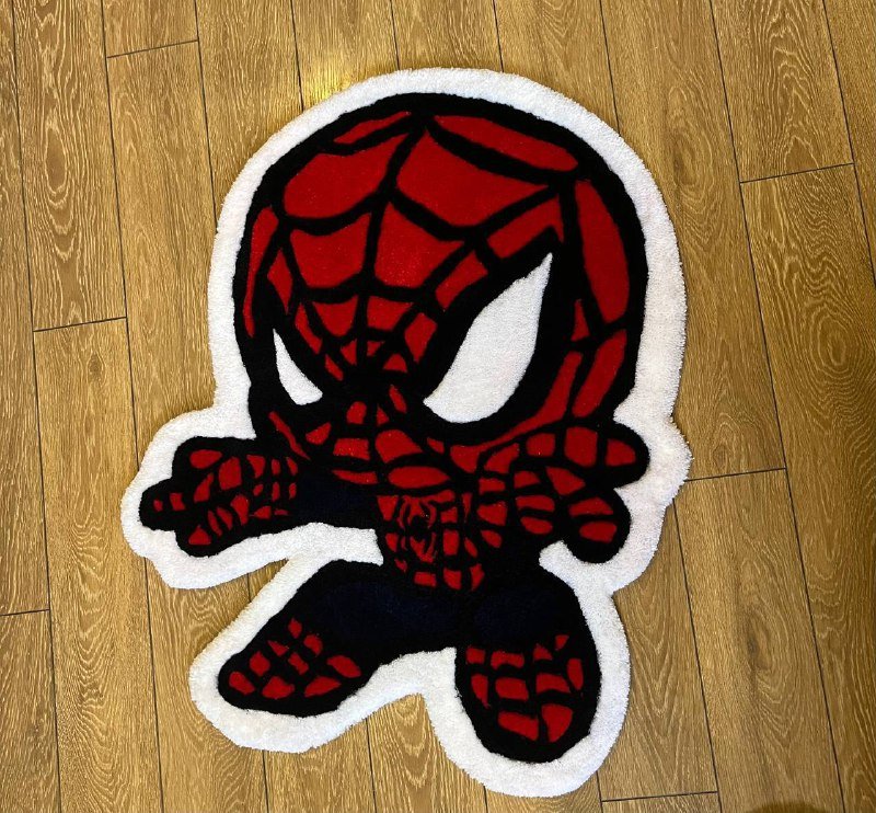 тауфинговые ковры и мягкие игрушки на ёлку ручной работы