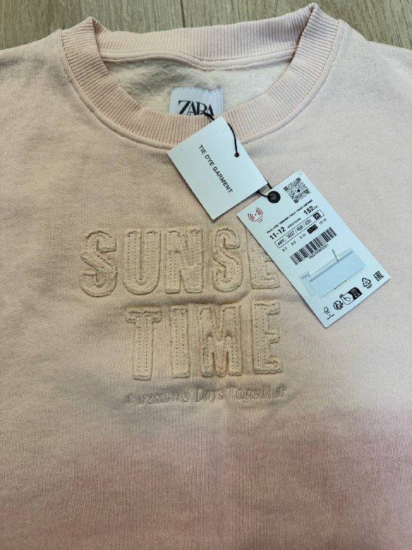Новый свитшот ZARA 11-12 лет 2