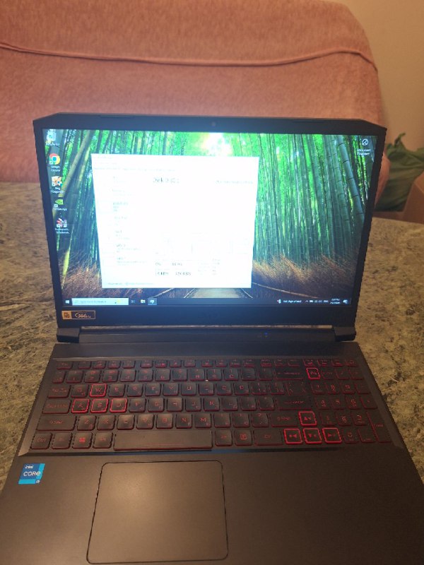 Acer Nitro 5 Gaming Laptop RTX 3050 TI Intel i5 16GB RAM 3