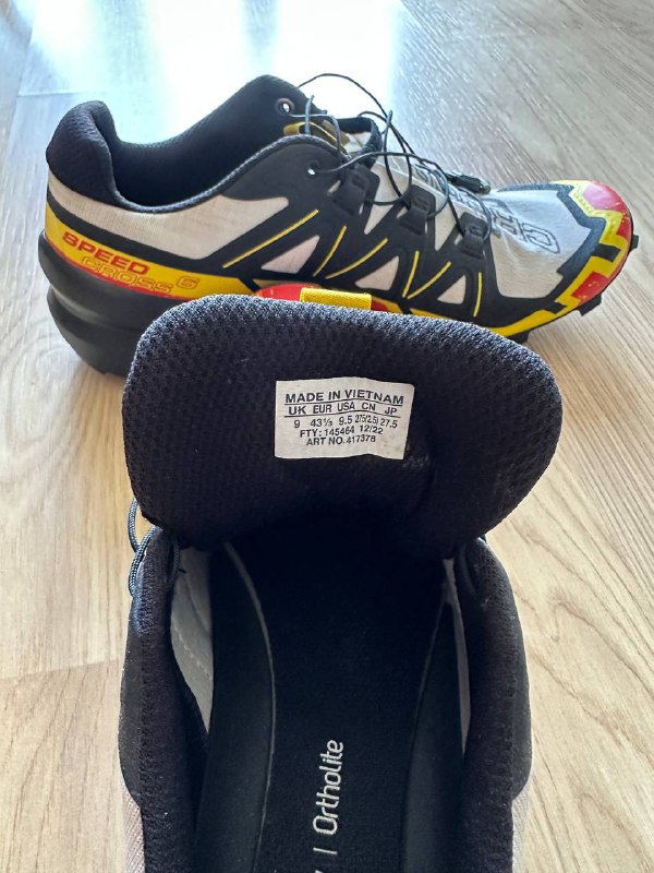 Кроссовки Salomon SpeedCross 6 мужские 3