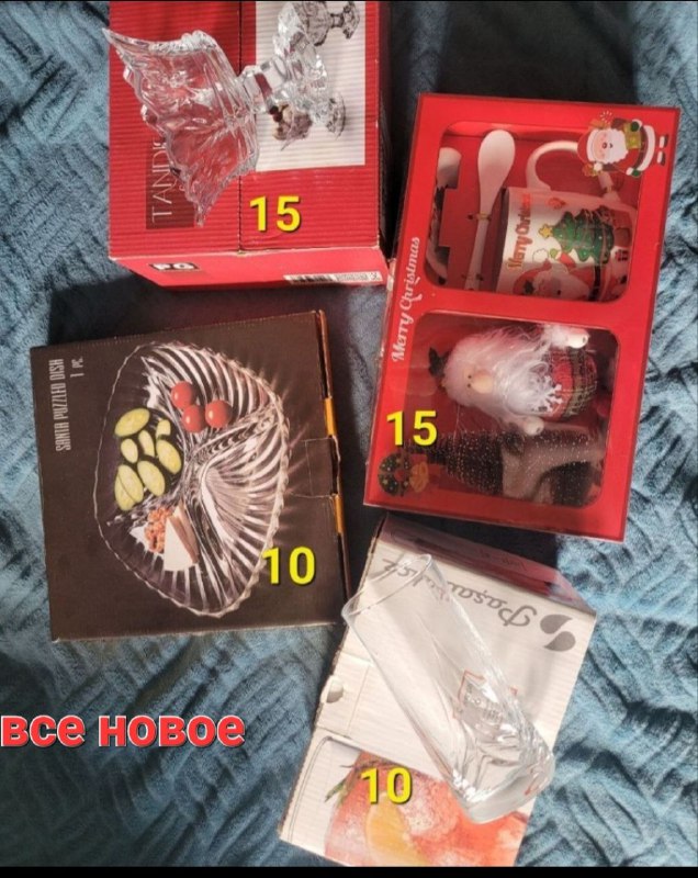 Тарелка, стаканы, формы для выпечки, упаковка десертов, шапки 2