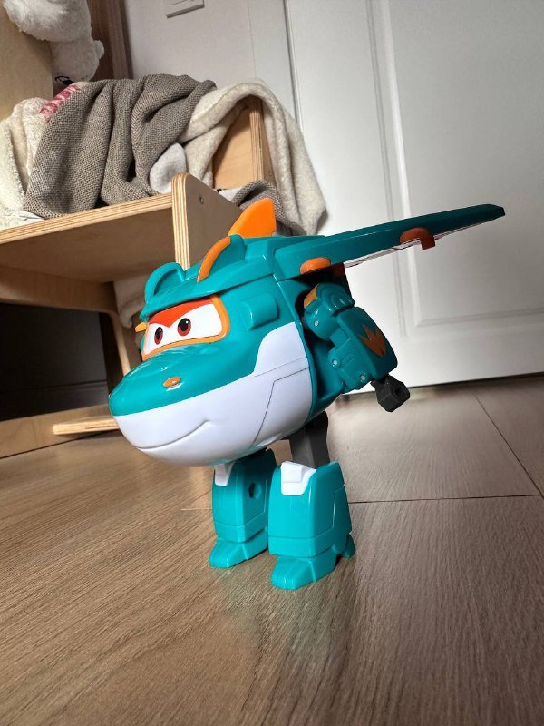 Суперкрылья 3 в 1 робот самолет динозавр малыш дрон 3