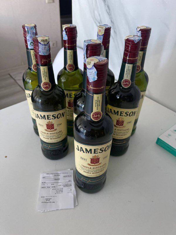 Виски Jameson 8 бутылок оптом