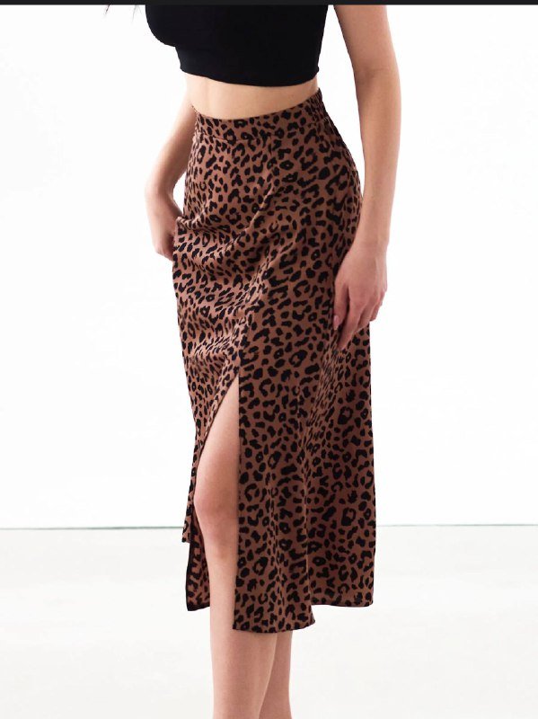 Леопардовая юбка