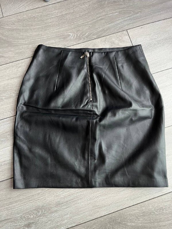 Юбка кожаная женская Love Republic черная 3