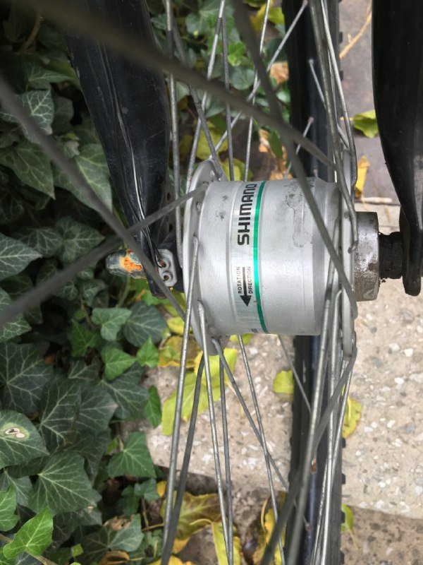 Велосипед с планетарной втулкой и комплектом 4