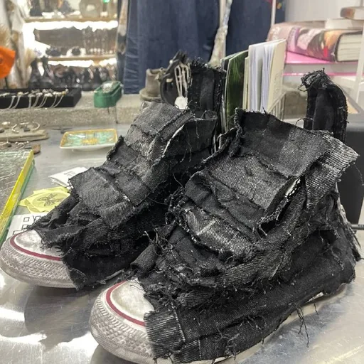 Новые Converse — кастомные джинсовые