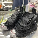 Новые Converse — кастомные джинсовые 1