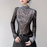 Женская кофта сетка 1