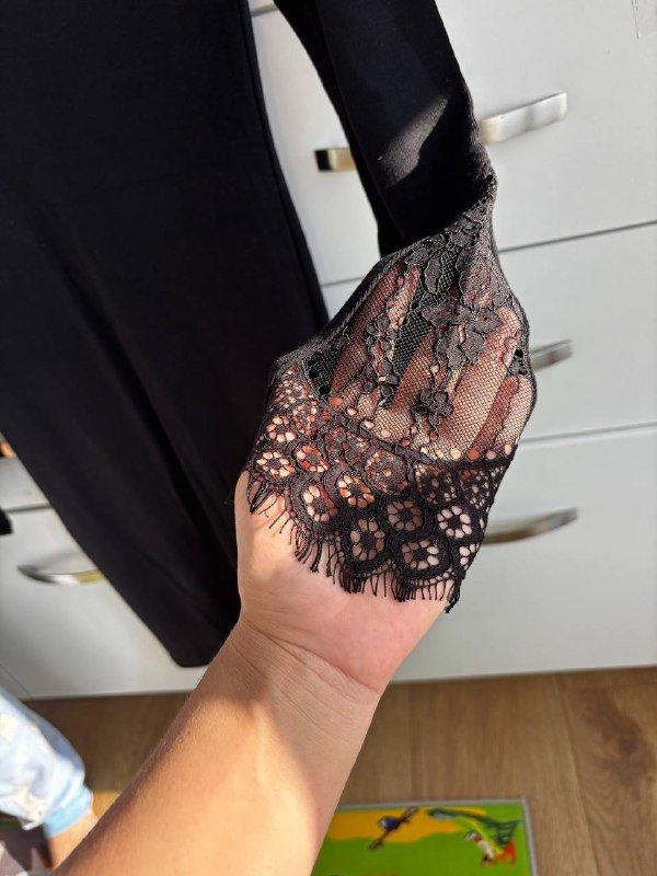 Черное платье, размер S 2