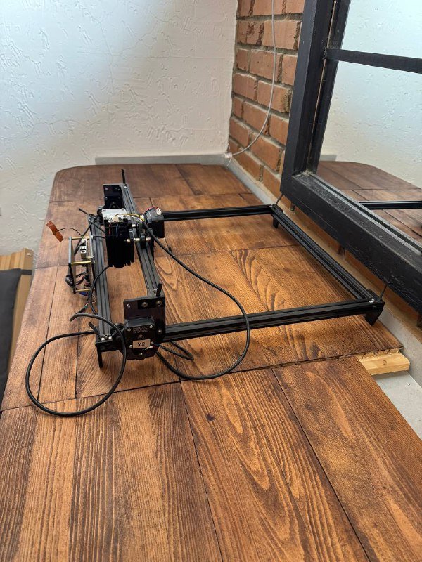 Лазерный гравировальный станок 380х380 мм 2