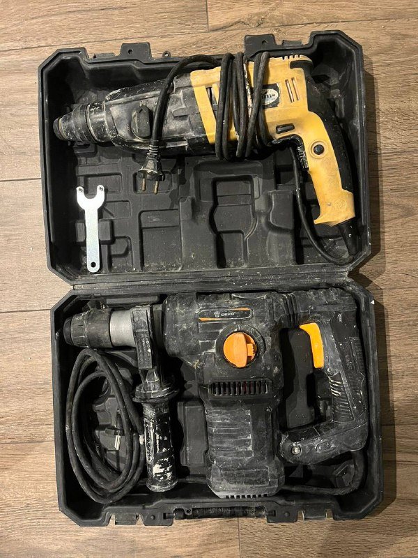 аккумуляторный сучкорез, краскопульт, болгарка, циркулярная пила, перфоратор, шуруповерт, лобзик, молоток 2