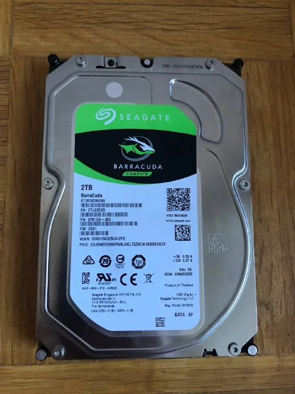 Жесткий диск Seagate Barracuda 2TB 3.5