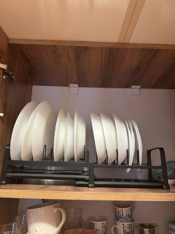 Сушилка для посуды черная 4