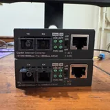 Комплект Gigabit Ethernet медиаконвертеров 1