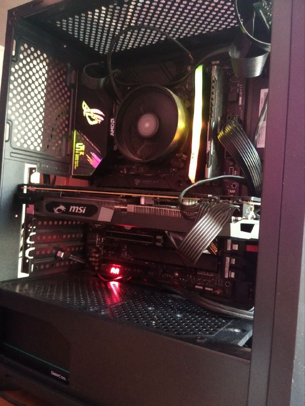 ПК с Ryzen 5 3600, RX 5600 XT, ROG STRIX X570-E GAMING WIFI II 3