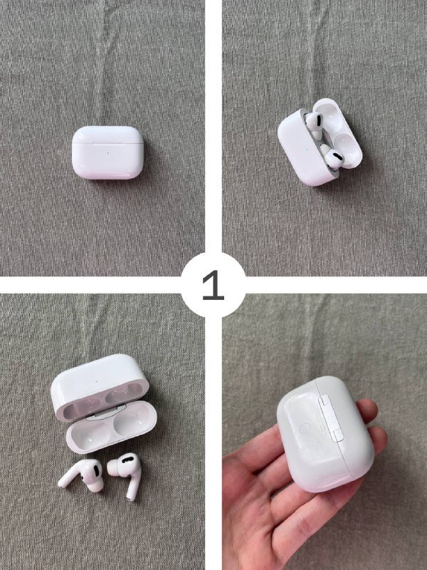 AirPods Pro первое поколение, наушники без кабеля и с аксессуарами