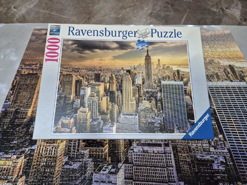 Пазл-квест Ravensburger 1000 элементов Grand New York