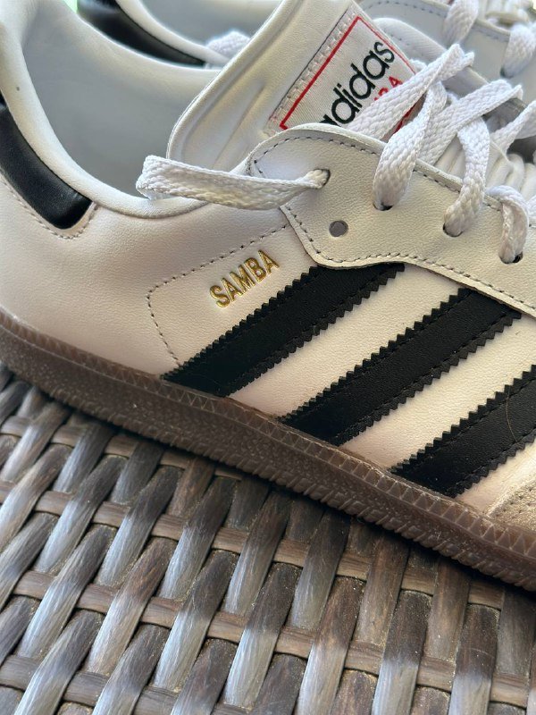Кеды Adidas Samba OG бело-черные размер 43 1/3 4