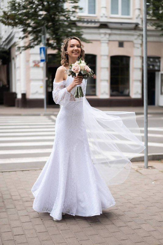 свадебное платье