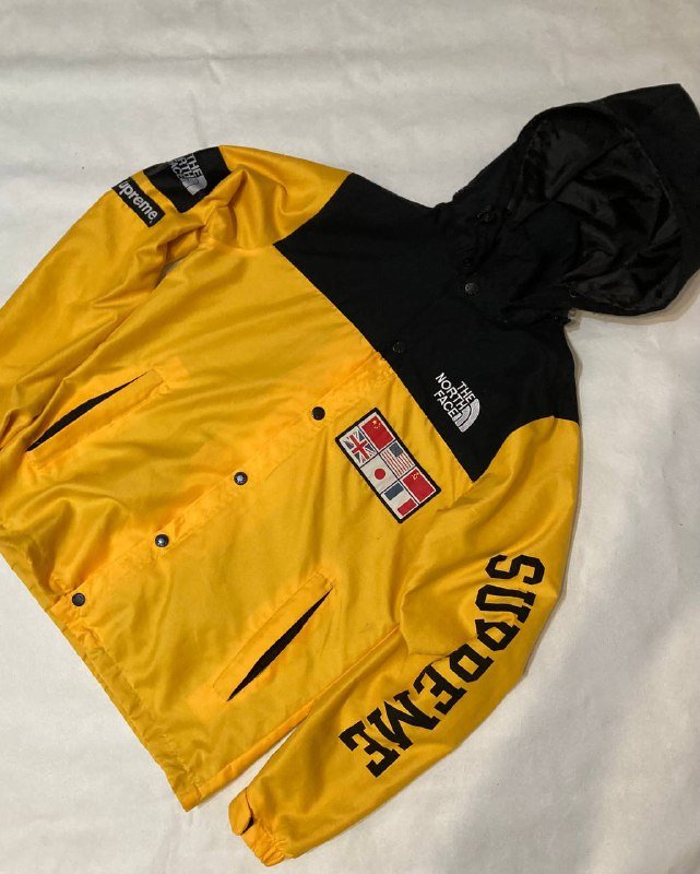 The North Face x Supreme куртка, размер S-M