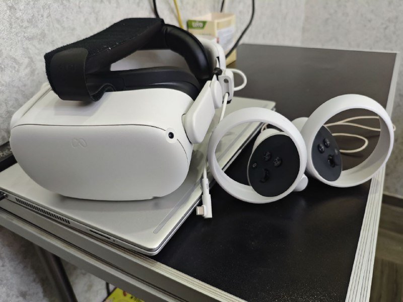 Meta Quest 2 128Gb, кастомное крепление, повербанк