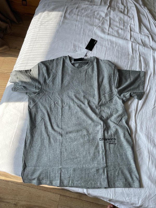 Футболка D.Franklin Good Life T-Shirt Grey Melange, размер L 1