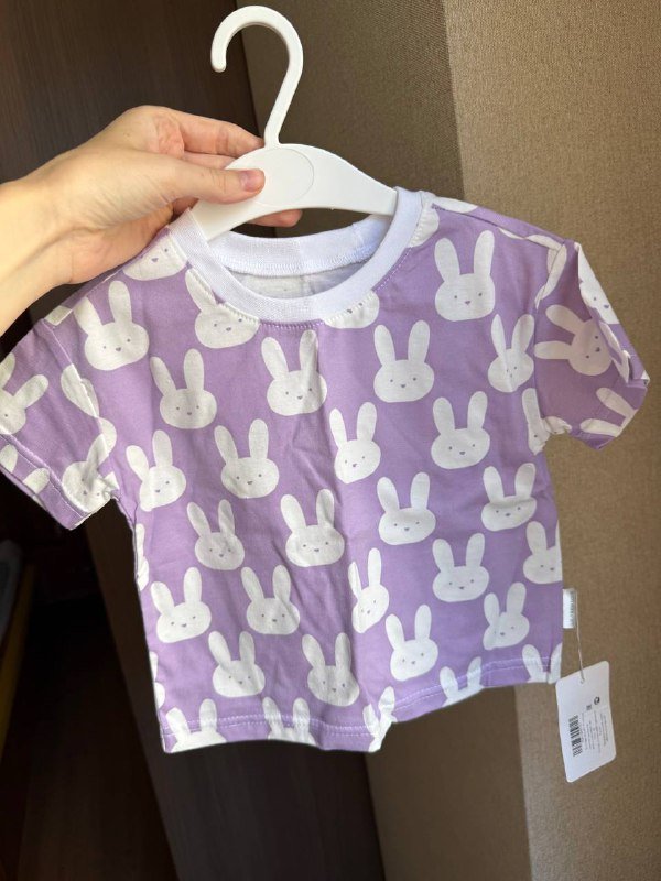 Хлопковый костюм для ребенка размер 80