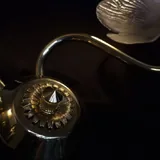 Винтажные настенные бра Železnobrodské Sklo 9