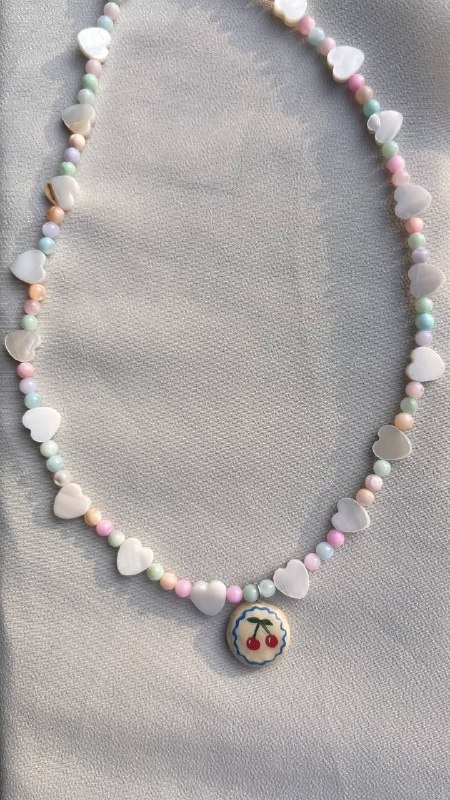 Ожерелья из натуральных камней, жемчужное ожерелье с бусинами-фруктами 2