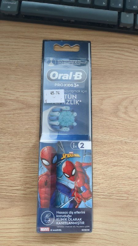 Детские зубные насадки Oral-B Pro Kids 3+