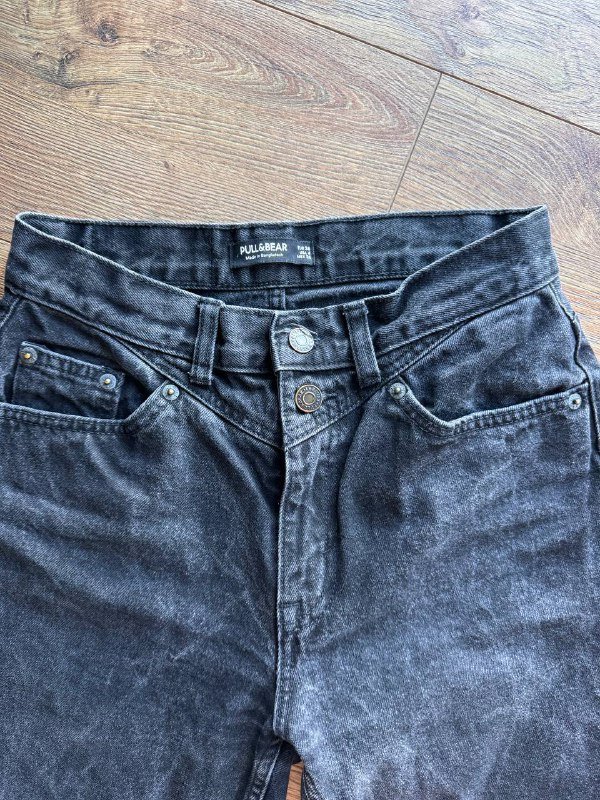 Джинсы pull&bear черные размер 26 4