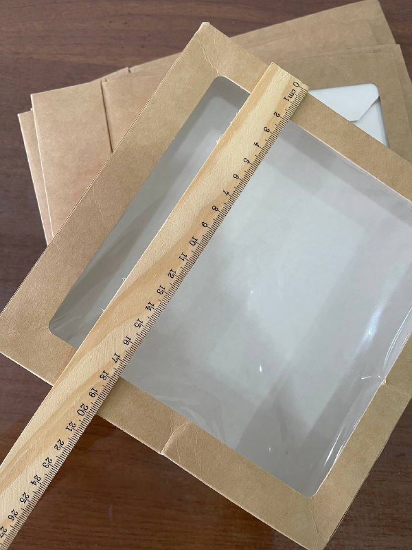 Коробки с окном разных размеров 3