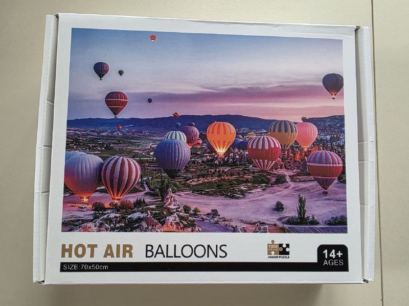 Пазлы 1000 деталей 70×50 см 1