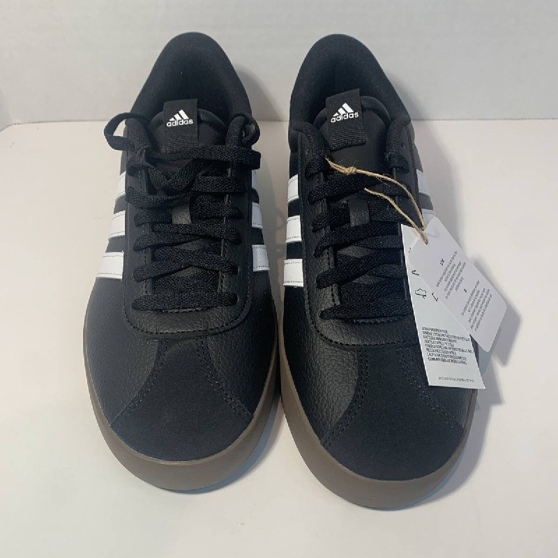 Adidas VL Court 3.0 кроссовки мужские черно-белые 43-44 2